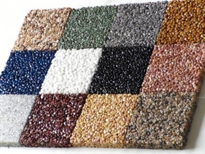 透水胶粘石地坪