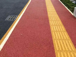 人行道生态透水地坪工程